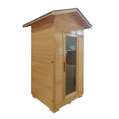 Smartmak personalizou Cedar Outdoor Dry Sauna 1 sauna pequena do jardim da pessoa