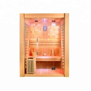 Smartmak até 90 pessoa Cedar Wood Steam Sauna Room do grau 3 para o jardim