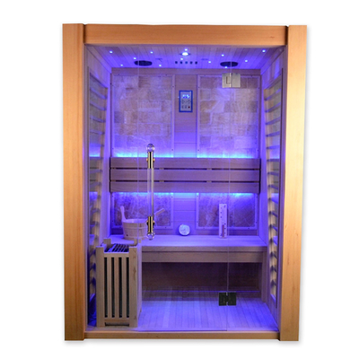 Smartmak até 90 pessoa Cedar Wood Steam Sauna Room do grau 3 para o jardim