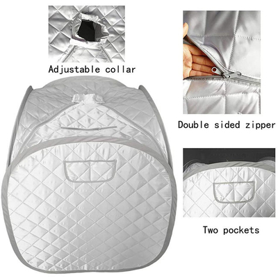 Da barraca portátil da sauna do vapor da pessoa de SASO 1 corpo completo habilitado