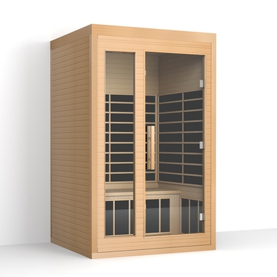 Cabine infravermelha da sauna da pessoa da cicuta 2 para a casa interna