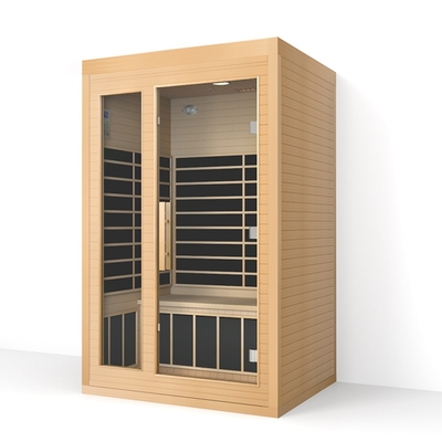 Cabine infravermelha da sauna da pessoa da cicuta 2 para a casa interna