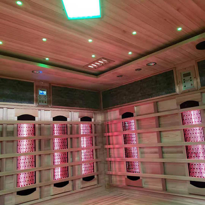 A pessoa 6 levanta-se a sauna infravermelha 110V-240V do vapor para o apartamento