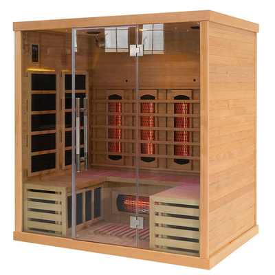 Pessoa interna infravermelha distante de Smartmak Cedar Sauna 2