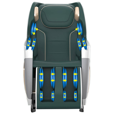Smartmak 3d aqueceu o couro do plutônio do Recliner da cadeira da massagem da gravidade