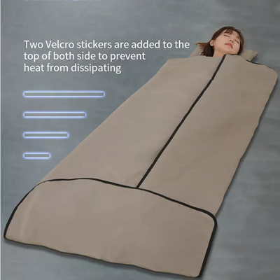 Cobertura negativa da sauna de PEMF Ion Infrared Sauna Bed Detox com luzes vermelhas do fotão